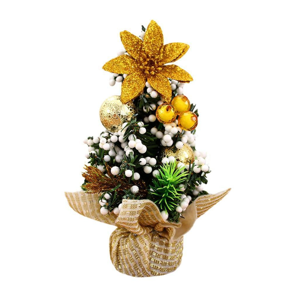 Merry Christmas Tree Bedroom Desk Decoration Toy Doll