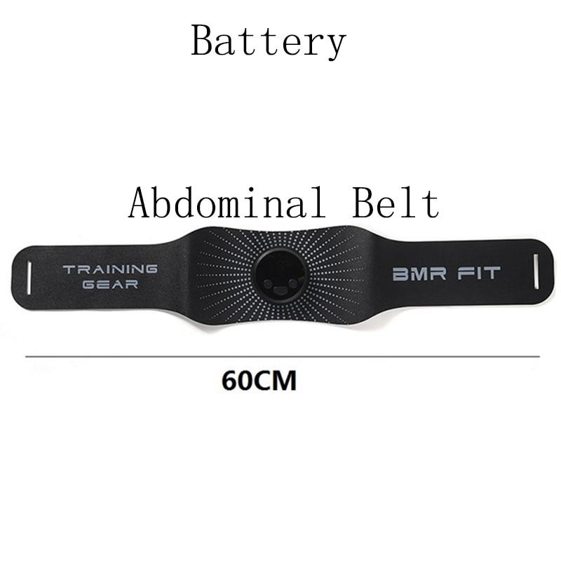 Abdominal Muscle Stimulator Trainer EMS ABS Electro Stimulation Vibrating Belt Massage Patch Slimming Home Gym Fitness Equipment