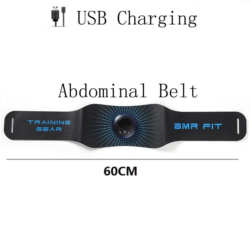 Abdominal Muscle Stimulator Trainer EMS ABS Electro Stimulation Vibrating Belt Massage Patch Slimming Home Gym Fitness Equipment