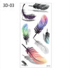 Waterproof Temporary 3D Tattoo Stickers
