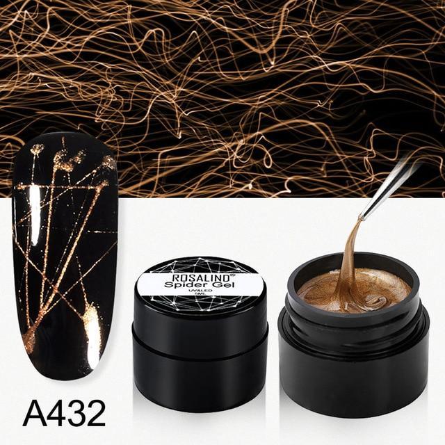 Glow in the Dark Spider Nail Gel 3PCS