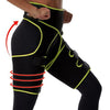 Women High Waist Thigh Trimmer Neoprene Sweat Shapewear Slimming Leg Body Shapers Adjustable Waist Trainer Slimming Belt
