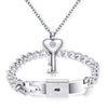 Love Lock Your Heart Bracelet Set