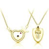 Love Lock Your Heart Bracelet Set