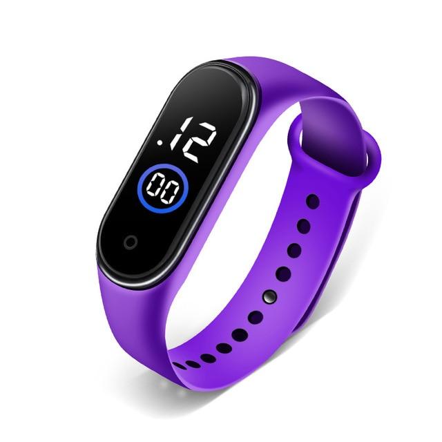 Waterproof Children Boys Girls Digital LED Quartz Alarm Date Sports Wrist Watch New Arrival Freeshipping Hot Sales Sport Watches