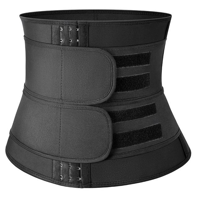 Faja Shapewear Neoprene Sauna Waist Trainer Corset Sweat Belt for Women Weight Loss Compression Trimmer Workout Fitness