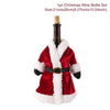 Santa Claus Christmas Wine Bottle Ornaments Gifts, New Year 2021