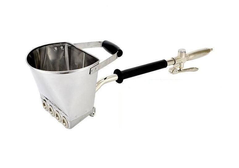 Russia Spain  Mortar Sprayer Wall Mortar Gun Stucco shovel Hopper Ladle Cement Spray Gun Air Stucco sprayer Plaster Hopper Gun