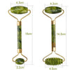 Massager For Face Jade Roller Facial Skin Care Tools Natural  Gouache Scraper Body Back Beauty Slimming Massagers Roller Set