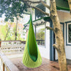 Swing Pod Children Roof Air Cushion Hammock Chair Courtyard Zipper Hanging Seat Home Space Saving Comfortable Indoor Tree