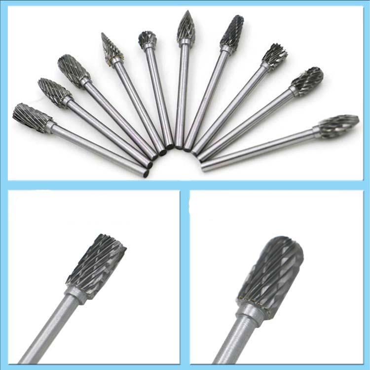 Metal Polishing Cut Carbide Rotary Set
